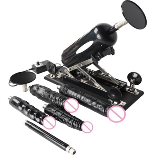 FREDORCH F2S Sex Machine With Black Dildo And 3XLR Suction Cup Metal bracket Automatic Sex Machines Sex toys love machine