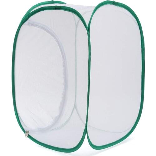 40x40x60cm Net Cross Kamakiristic Net Insect Leaf Butterfly Habitat Cage Chameleon House Shell Breeding Cage