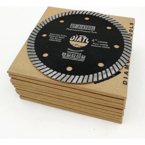 10pcs Super-Thin Diamond turbo Cutting Saw blades For Hard Material Ceramic Tile Granite Cutting Disc Dia 105/115/125mm