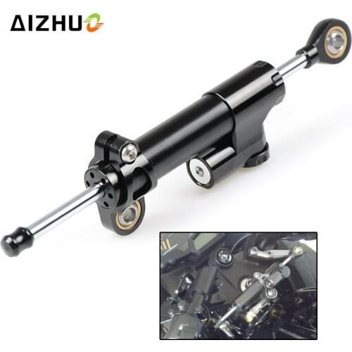 For Honda CB1000R Grom MSX 125 CB1100 CB1300 PCX 125 Universal Motorcycle Damper Steering Stabilize Safety Control Aluminum
