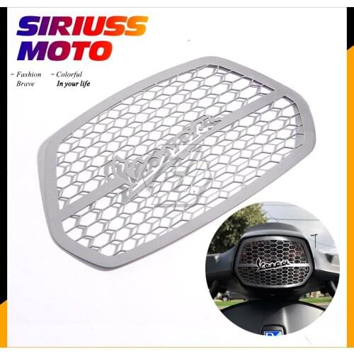 For Piaggio Vespa Sprint 150 2017 2018 2019 2020 Motorcycle Headlight Cover Head Lamp Protector Stainless Steel Accessories