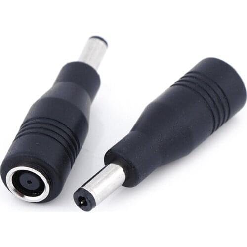 1Pc Connector DC Power 5.5 X 2.5mm Male To 7.4 X5.0mm Female Charger Adapter