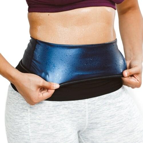 2021 Sauna Slimming Belt for Women Belt for Training Belly Sheath Corset Sweat Belt Women Fat Burning Weight Loss Body Shaper