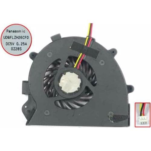 UDQFLZH26CF0 DC 5V 0.25A 3-Wire Server Laptop Fan