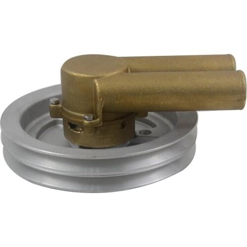 AP03 21214596 Brand New Water Pump Double V Belt Pulley For Volvo Penta 4.3GL 5.0GL 5.7GL