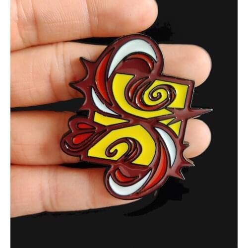 Anime SK8 the Infinity Pins Brooch Cosplay Langa Reki S Logo Enamel Badge Brooches For Fans Lapel Pin Shirt Bag Cosplay Jewelry