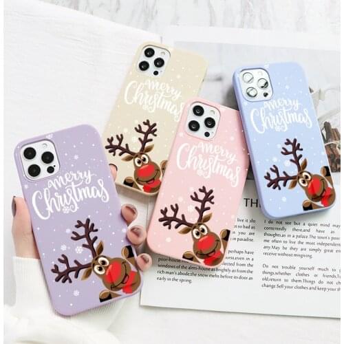 For Samsung Galaxy S21 S20 FE Ultra S8 S9 S10 Plus A22 A12 A21s A50 A51 A71 A31 A41 A10 A32 A52 A72 Merry Christmas Case Fundas
