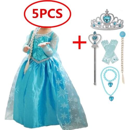 Kids Halloween Dresses For Girls Carnival Princess Costume Disguise Clothes 3 4 5 6 7 8 9 10 Years Children Cosplay Dress Up