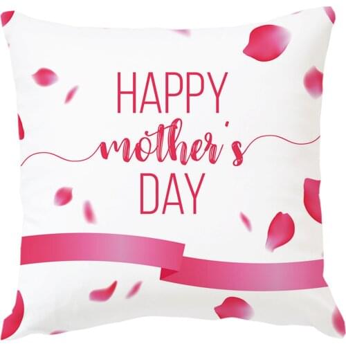 Home Square Mothers Day Pillow Case Throw Cushion Cover Home Decorative Pillow Cover Living room Sofa Accessories