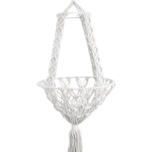 Macrame Cat Hammock Hanging Basket Cotton Pet Nest Woven Cat Dog Bed Wall Decoration Handwoven Tapestry Pet Cat Hammock Elegant