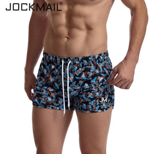 JM Leaves Men Beach Board Shorts Quick-drying Men Swimming Trunks Men Swimwear Swimsuit Beachwear Beach Shorts Bathing Shorts