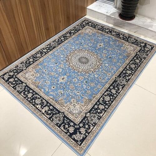 Turkey Printed Carpet in the Living Room Washable Large Rugs Bedroom Bedside Sofa Floor Rug Hall Decoration Anti-Slip Carpets