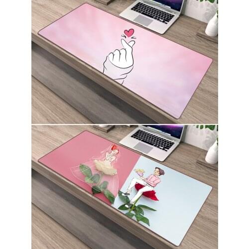 Creative thickening seam desk pad gaming game big mouse pad male book pad Internet cafe