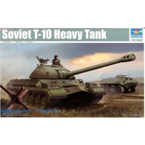 Trumpeter 1/35 05545 Soviet T-10 Heavy Tank model kit