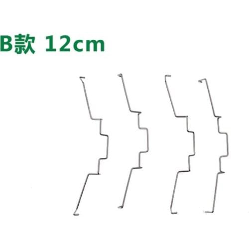 12cm AVC Four Heat Pipe Fan Buckle Heat Pipe Fan Buckle Elastic Steel CPU Fan Hook Bracket