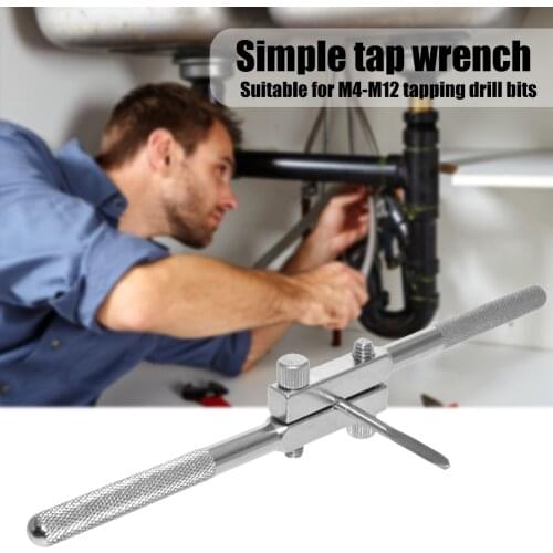 Reamer M4-M12 Tapping Bit Repair Accessories Taps Holder Tapping Reamer Tools Hand Tap Wrench Screw Thread Taps