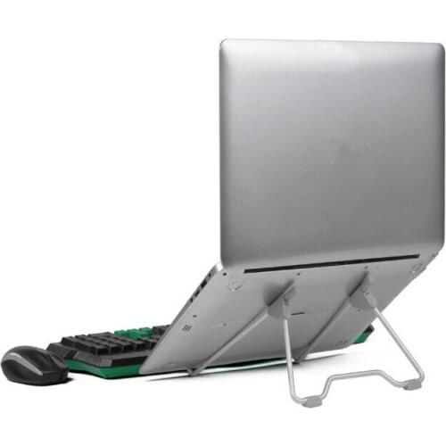 Folding Portable Laptop Stand Viewing Angle/Height Adjustable Quality Aluminum Alloy Bracket Support 10-17inch Notebook