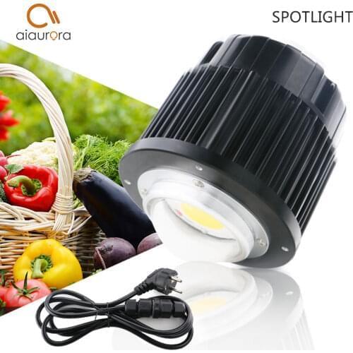 CREE CXB3590 100W COB CITIZEN LED Grow Light Full Spectrum 12000LM = HPS 200W Growing Lamp for Hydroponics plant Growth lights