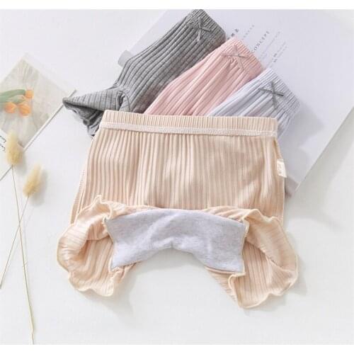 New Baby Kids girls Panties Children Underwear Baby kids Girls Cotton Lovely Panties Children Candy color shorts Clothes