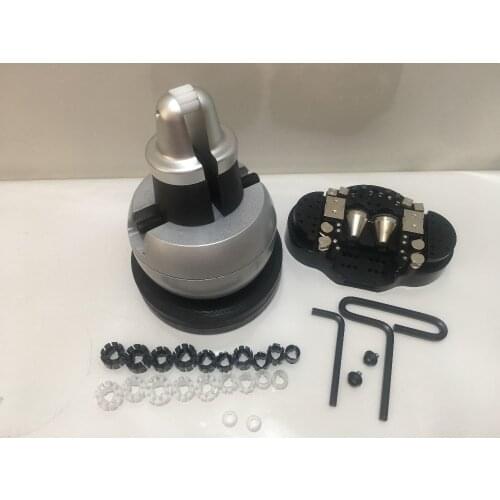 High Quality Goldsmith Tools Jewelry High Precision Engraving Block with 57 Pieces Accessories Ball vise for diamond setting
