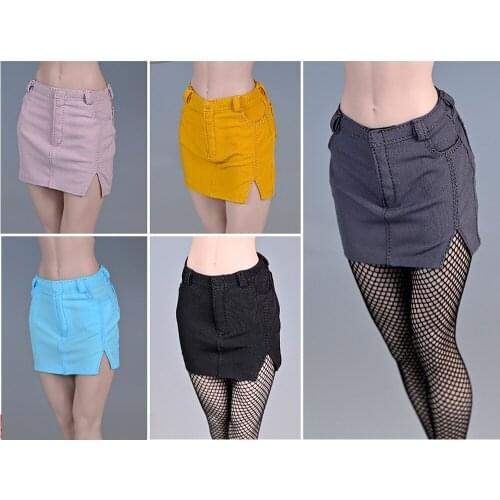 1/6 Female soldier bag hip skirt for 12 inch action figure doll clothing accessories tbl ph body model