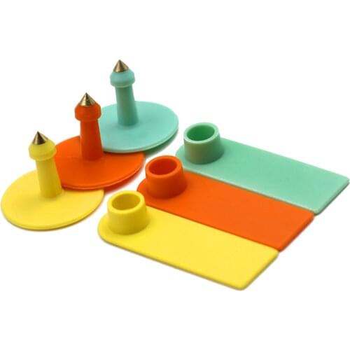 100Pcs Livestock Ear Tags Goat Sheep Ear Sighs Animal Identification Card Sheep Pig Cattle Farm Feeding Equipment