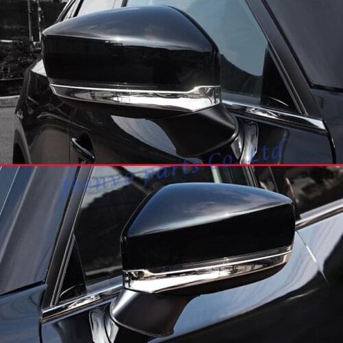 Chromium Styling Accessories Overlay Trims For Mazda CX-5 KF 2017 2018 Chrome Side Mirror Strips CX5 2nd Rearview Cover Molding