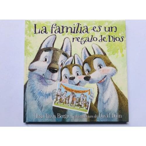 Parent Child Kids Spanish Book Carhildhood Education Enlightenment Interesting Story Cute Pictures Learning Reading Book Age 2