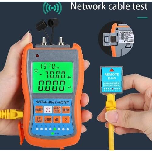 COMPTYCO AUA-G70B/50B 4in1 Mini Optical Power Meter Visual Fault Locator Network Cable Test optical fiber tester 10km 30km VFL