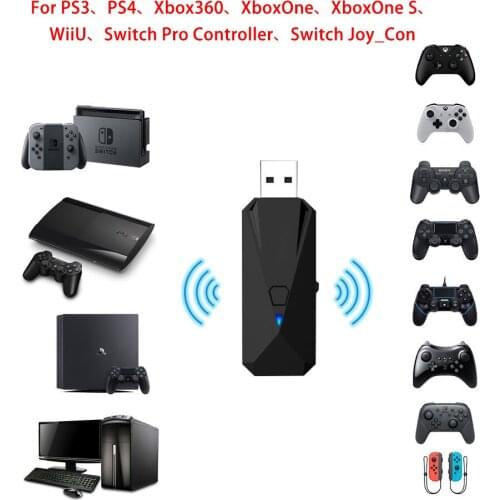 For PS4 NS switch PS3 Xbox PC (Wired + Bluetooth) Console Controller Multifunctional Converter GamePad Joystick Converter