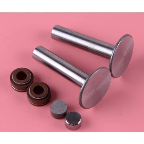 LETAOSK 2 Set Valve Lifter Stem Seal Protection Cap Parts Kit Fit for Honda GX390 13HP Engine