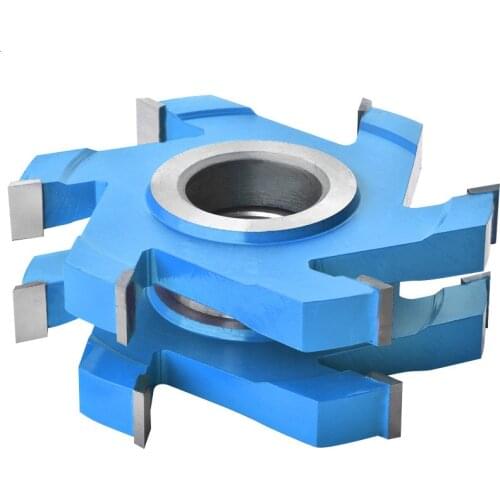 6 Flutes cnc perforation blade deep grooving end mill woodwork cutting tools120x35x3Hx6T / 120x35x20Hx6T dovetail milling cutter