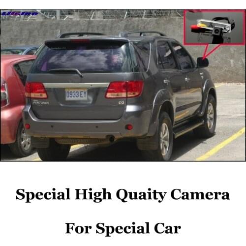 LiisLee Car Reversing image Camera For TOYOTA Fortuner SW4 For Tuner 4 Tuner 4Tuner 2004~2020 HD Dedicated Rear View back CAM