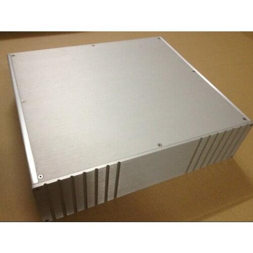 Nobsound 400 Multi function chassis CNC all aluminum amplifier/Mains case Internal size 444mm*160mm*410 mm