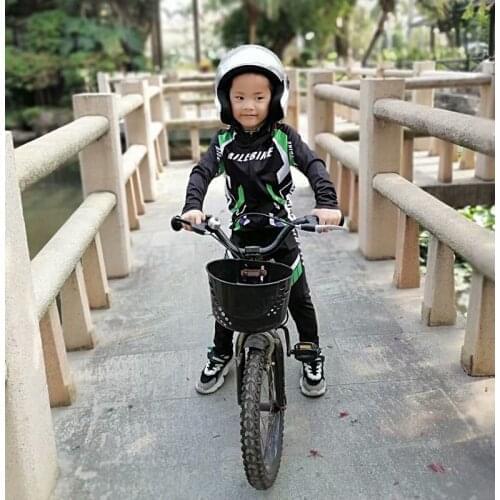 2021 New AILEBIKE Team Children Ropa Ciclismo Cycling Jersey Breathable Long Sleeve Bike Clothing Bicycle Shirt Maillot Girls