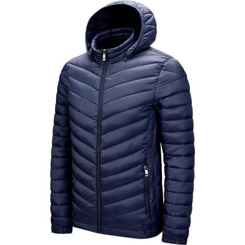 Man Woman Summer Winter Parka Coat Jacket Waterproof Hooded Hat Detachable Jacket Men Solid Color Ultra Light Women Parka Coat