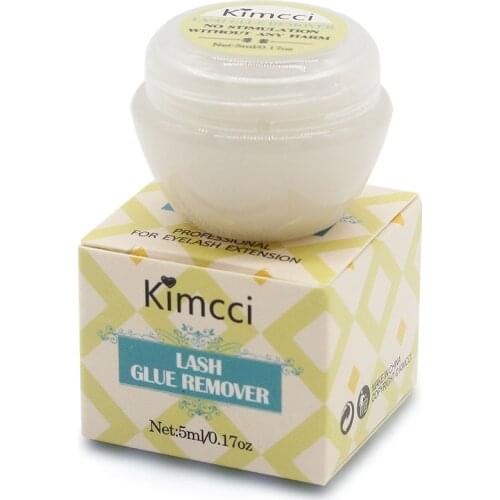 Kimcci Professional Safe Lash Glue Remover Eyelash Extensions Tool Cream 5ml High Quality Fragrancy Smell Glue Remover