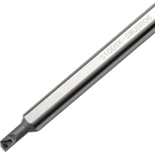 S06H-SWUBR06 S1005K-SWUBR06 CNC Lathe Earthquake Resistance Spring Steel Internal Turning Tools Holder Small Head High Hardness