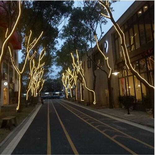 Super soft for DAY modeling soft led neon rope strip bar light 120Led/m Waterproof for Holiday Party Valentine Christmas store