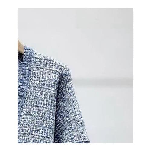 2021 Early Autumn New Style V-neck Long-sleeved Knitted Cardigan Jacket