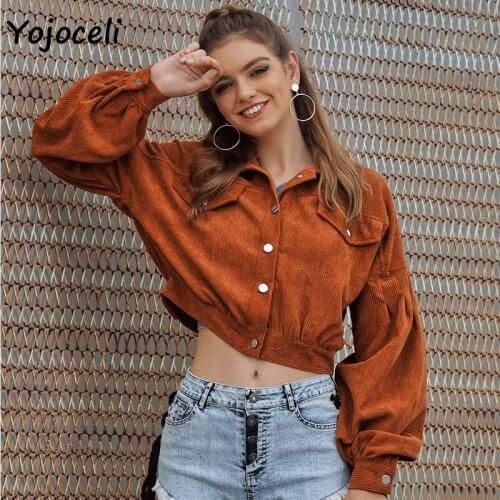 Женские короткие куртки Yojoceli China At AliExpress