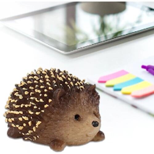 Animal Simulation Hedgehog Educational Model Doll Kid Gift Desktop Ornament Toy Learning Educational Toys For Children Gift