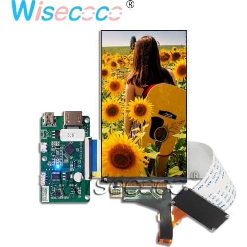 5.5 inch 2K LCD Monitor 1440*2560 2USB New Version of the Control Driver Board for Mobile Phones and DIY Optional Backlight