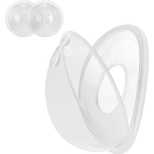 2pcs Breast Correcting Shell Baby Feeding Milk Saver Silica Gel Collection Cover Reusable Maternity Nursing Collector Shel