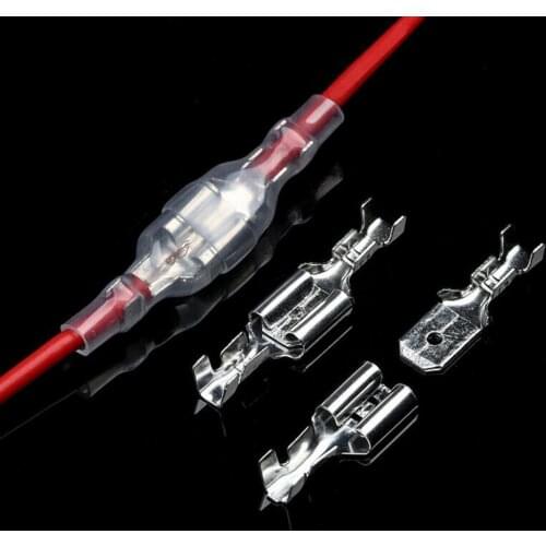 540Pcs 2.8/4.8/6.3mm Wire Terminals Anti-oxidation Quick Splice Electrical Male Female Wire Kit for Electrical Wire Connecting