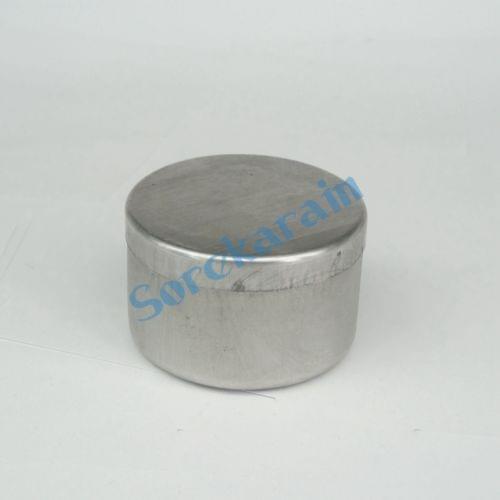 80x50mm Diam x Height Soil Weighing Moisture Measuring Aluminium Box Can For Lab