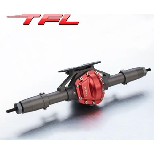 TFL RC Car accessories 1/10 AXIAL SCX10 D90 Crawler Metal Rear Axle Housing Bearing Drive Shaft TH04696-SMT6