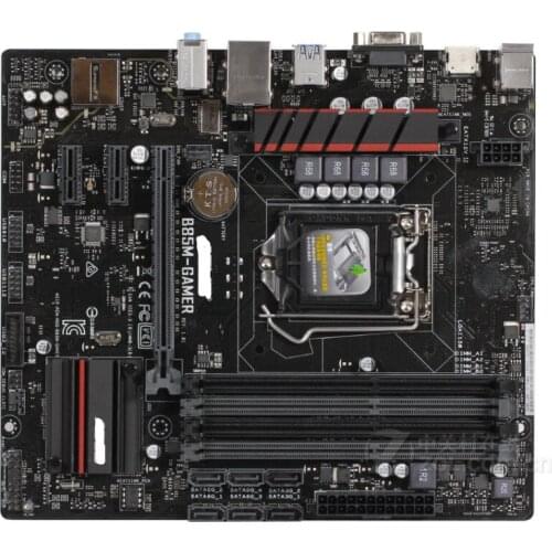 Asus B85M-GAMER DDR3 LGA 1150 B85 used Desktop Motherboard 32GB USB2.0 USB3.0 for I3 I5 I7 CPU motherboard