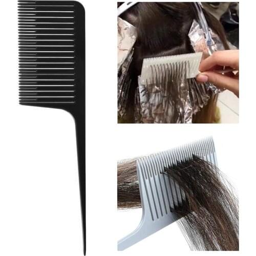 Large Wide Tooth Combs Of Hook Handle Detangling Reduce Hair Loss Comb Pro Hairdress Salon Dyeing Styling Brush Tools