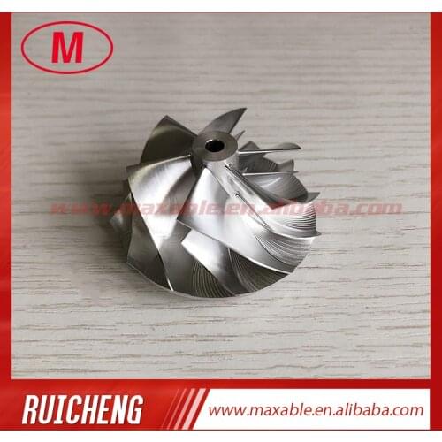 GT12 39.20/49.00mm 6+6blades high performance Turbo milling/aluminum 2618/billet compressor wheel